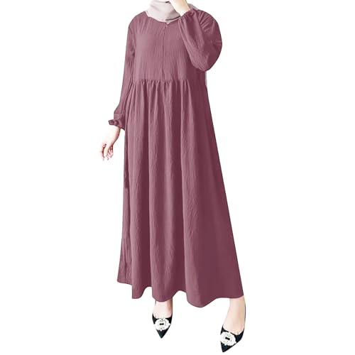 Abaya Dubaï Robe Musulmane Femmes - Hijab à Capuche Caftan Africain Turc