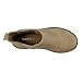 Soda Pilot ~ Women Lug Sole Low Heel Chelsea Fashion Ankle Bootie w/Double Elastic Gore (Beige, 8.5)