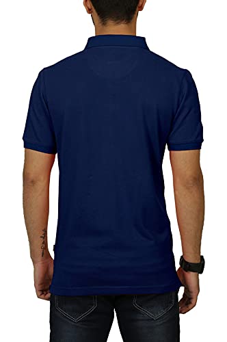 Image of Celsius Men's Half Sleeve Classic Solid Pique Polo with Pocket