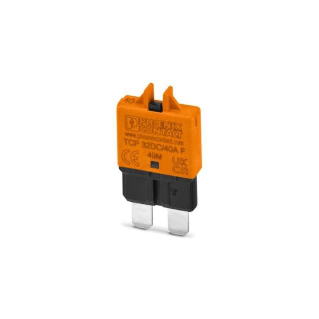 1499947 Circuit Breaker Thermal 40A AC 32 V DC Push to Reset Holder