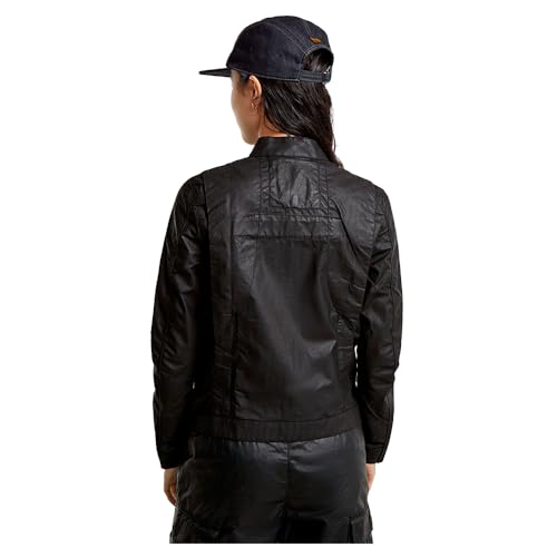 G-STAR Coated Overshirt Women's Biker Jacket2