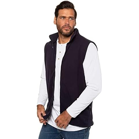 JP 1880 Herren große Größen Übergrößen Menswear L-8XL Fleeceweste, Outdoor Cover