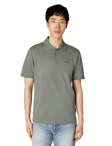 Camiseta polo básica de manga corta para hombre BOSS miniatura 1