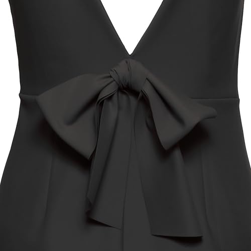Image of Alex Evenings Women's Slimming Short Ruched Dress with Ruffle (Petite and Regular)