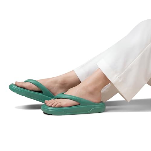 Image of Neeman's Cushers Flip Flops for Women | Powered by CushyVerse Technology for Ultimate Cushioning, Bounce & All-Day Comfort