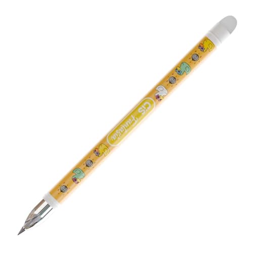 Caneta Apagável CIS Fantasia, Pato, Amarelo, Blister com 1 unidade