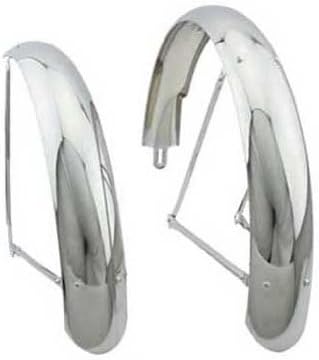 Lowrider 20" Classic Adjustable Fender Set Chrome. for Bicycles, Bikes, for 20" Bike
