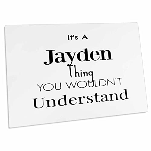 3dRose BrooklynMeme Names - Its a Jayden Thing - Desk Pad Place Mats miniatura 1
