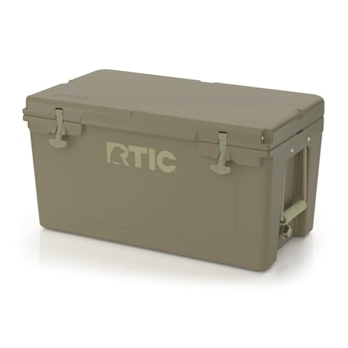 RTIC 65 QT Ultra-Tough Cooler Hard Insulated Portable Ice Chest Box for Beach, Drink, Beverage,...