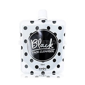 Generic [SKIN9DAN] Black Pack Cleanser 100ml / 3 step transaforming deep pore cleansing