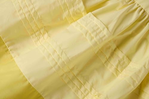 Little Girls Dresses Summer Sleeveless Pleated Party Dress Skater Solid Sundress4