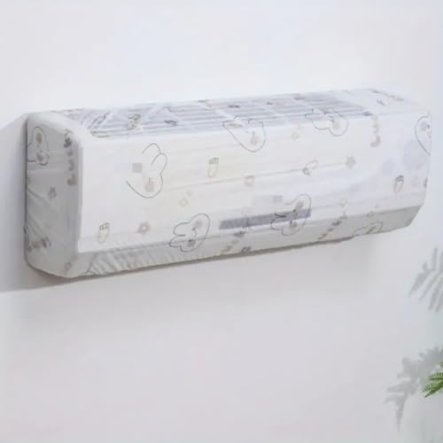 Image of Air Conditioner Cover for 1.5 & 2 ton Split AC, AC Cover, Folding Adjustable Elastic Stretchable AC Cover Water Proof for 1.5 Ton And 2 Ton For All Company Model..