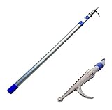 PBWERIGL Bootshaken, Lebensrettungsstange 2 m bis 6(4m/13.1ft)