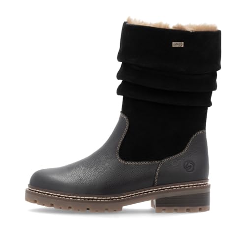 Remonte Damen Winterstiefel D0B80, Frauen Stiefel,lose Einlage,wasserabweisend,remonteTEX,Winterboots,fellboots,Fellstiefel,Boots… – Ansicht 4