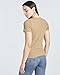 Real Essentials 4 Pack: Women's Ribbed Knit Short Sleeve Crew Neck T-Shirt (Available in Plus)