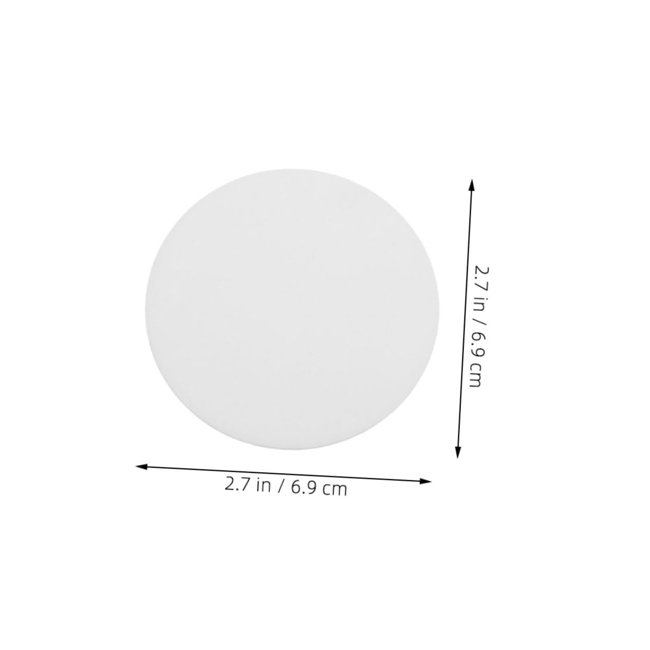 STOBAZA Led Light Diffuser Covers Acrylic Sheets for Downlights 12pcs Diffuser Lamp Shades for Home Office and Commercial Lighting