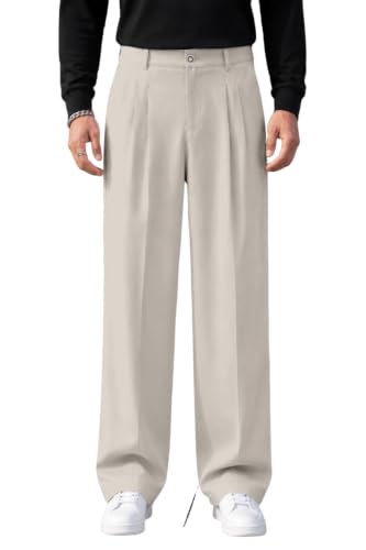 FTX Men Relaxed Fit Korean Trouser White Pack of 1 - Image 2