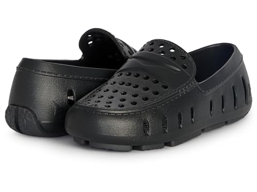Floafers Boy's Prodigy Driver (Toddler/Little Kid/Big Kid) Black/Asphalt 13 Little Kid M