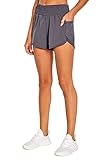 Marika Women's Lydia Woven Pocket Short, Ombre Blue, Medium