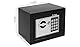 Iso Trade Malatec 8799 Tresor Möbeltresor Elektronisches Zahlenschloss Dokumentensafe Wand Schlüsselschrank schwarz