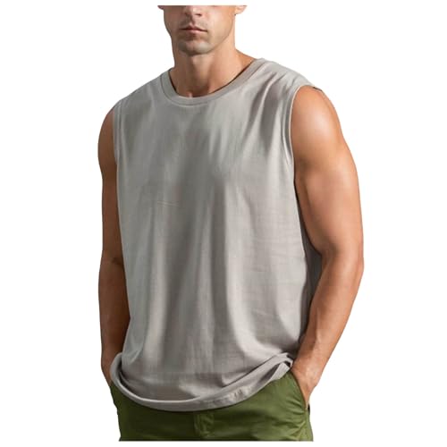 Camisetas sin mangas para hombre que evitan la humedad del sudor