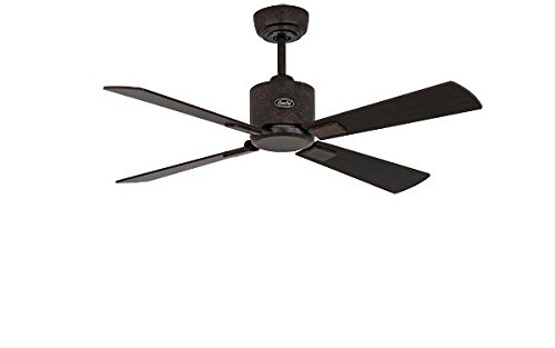 Eco Neo II Energy-Saving Ceiling Fan 103 cm Brown Antique Bronze Wing Wenge/Silver Grey