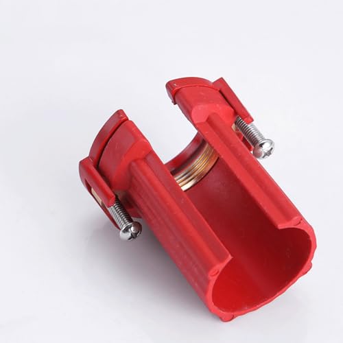 ZIXIANGKEJI 3pcs red Kitchen Faucet Fixing Nut ABS Plastic Faucet Lock Nut Anti Loosening Tool for Kitchen and Bathroom(X12-1)