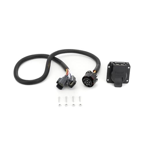 Image of Wsays 7-Pin Trailer Wiring Harness Fit for Ford F250 Super Duty 2020-2026