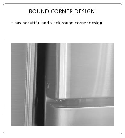 Miniatura 3 de Atosa MBF8007GRL Congelador de alcance de una sola sección con bisagras izquierda medias puertas