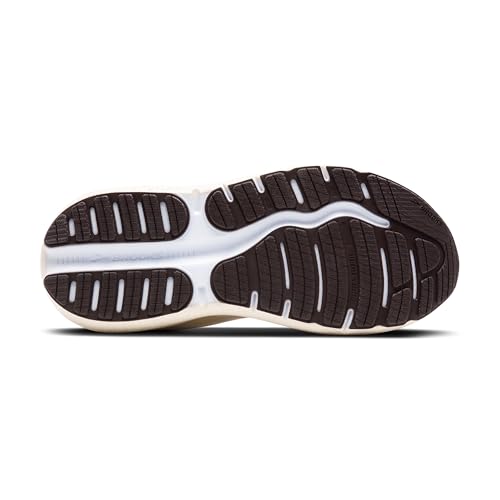 Brooks Women’s Ghost Max 2 Neutral Running & Walking Shoe - Coconut/Lavender/Cream - 8 Medium