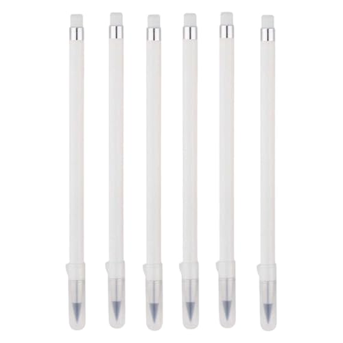 Infinity Pencils With Eraser,Erasable Drawing Pencils With Erasers 6 - Inkless Eternal Pencils, Everlasting Pen With Eraser For Kids Student