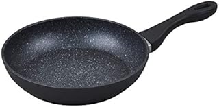 Commichef Die Cast Aluminium Forged Non-Stick Black Frying Pan, 24cm Diameter