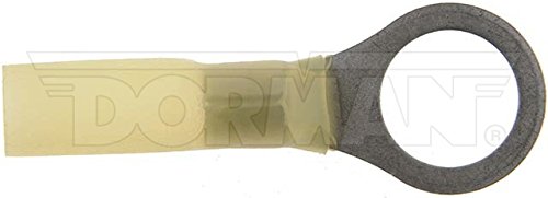 Terminal anillo Dorman 638-411 amarillo calibre 12-10 AWG con conector de 3/8 para cables