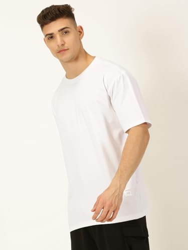 Image of Thomas Scott Men's | Graphic | Half Sleeve | Oversized Fit | 100% Cotton | Crew Collar | Casual Tshirt