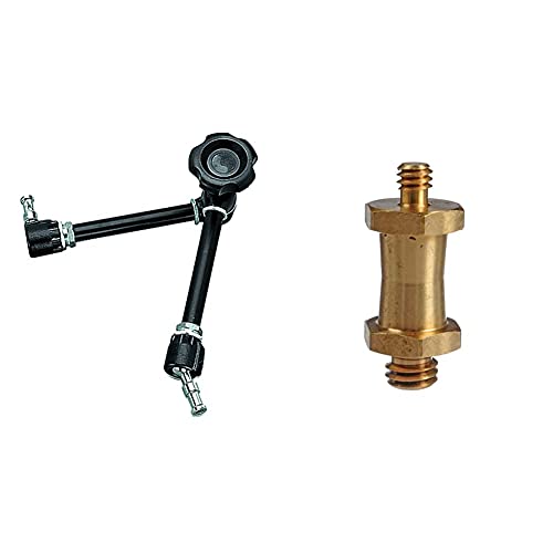 Bras articulé Manfrotto 244N plateau rapide adaptateur réversible vis studio photo