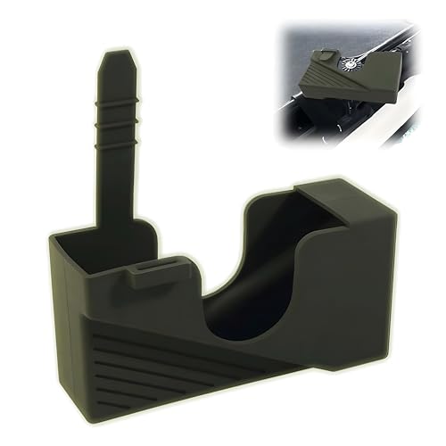 Travel Transducer Cover for Garmin Livescope Plus LVS34 - Transducer Bundle Cover Silicone Shield Impact-Resistant Travel Case, Army Green