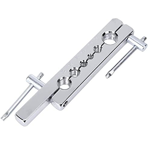 Lysee 3D Printer Parts & Accessories - 3Pcs Copper Tube Expander Reamer Ditator Refrigerator Air Conditioning Repair Tools Flaring Kit Set Car Repair Hand Tool Set - (Color: Red)