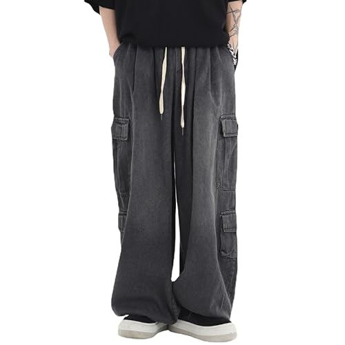 Y2K Baggy Jeans Women Fairycore Cargo Pants Grunge Emo Denim Clothing Patchwork Aesthetic Sweatpants Alt Clothes