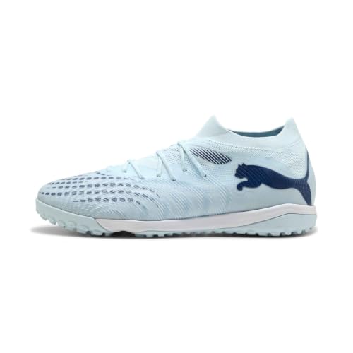 PUMA Future 9 Match TT - Tenis de fútbol Unisex (Icy Blue-Blue Jewel), Talla 10.5 de Reino Unido, Joya Azul Helado, 45 EU