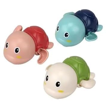 Marketech Swimming Turtle Bath Toy,Wind Up Water Floating Toys,Bathtub Water Toys forToddlers Bathing Toys for Baby for 0-3 Years (Pack of 1, Multicolor) (B0CP3TDTQT) Amazon Price History, Amazon Price Tracker