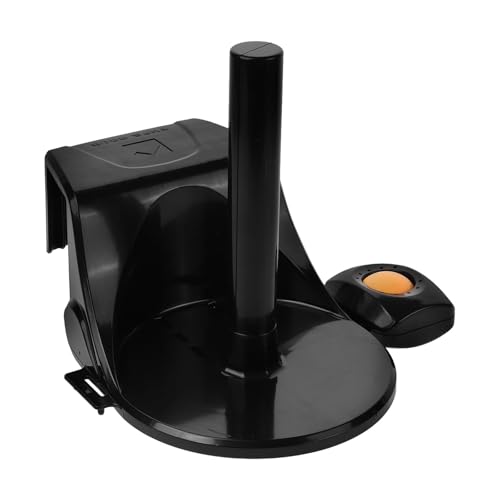 Angoily Soporte para Bolsas de Supermercado de Abs Negro Dispensador Compacto para Mejorar la Eficiencia en Tiendas y Supermercados