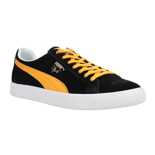 PUMA Mens Clyde Clydezilla Mij Lace Up Sneakers Shoes Casual - Black, Orange - Size 9 M2