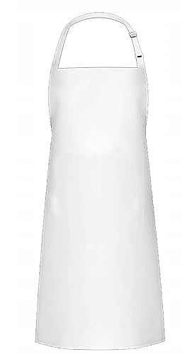 MFAZ Morefaz Ltd Personalisierbare Kochschürze mit Tasche, Weiß, Farbe: Weiß, One size