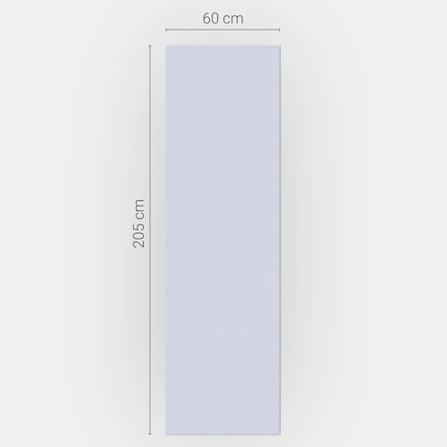 Sticker frigo 60x205 cm pour masquer les rayures de cuisine