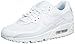 Price comparison product image Nike Nike Air Max 90 Women's Shoe, Womens Running Shoe, White/White-White-Wolf Grey, 6 UK (40 EU)