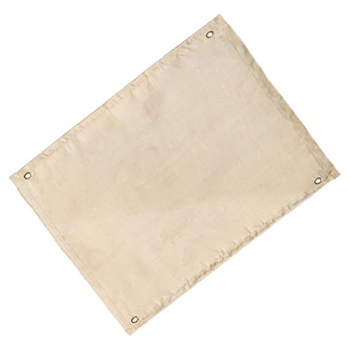 ifundom Outdoor Fireproof Mat Thermal Resistant Blanket for Camping BBQ Fire Blanket for Home Use Fiberglass Fireproof Accessory