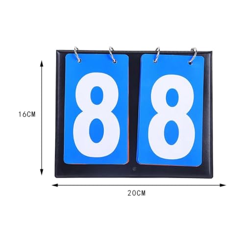 2pcs Marcador deportivo multifuncional de mesa desmontable miniatura 7