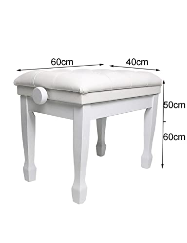 TEmkin Tabouret de Piano en Bois Massif Tabouret de Banc de Piano Solo de Luxe 10 cm réglable en Hauteur, 60 x 40 x 50-60 cm - Les Beatles, Paul McCartney, John Lennon, RIngo Starr, George Harrison TEmkin Tabouret de Piano en Bois Massif Tabouret de Banc de Piano Solo de Luxe 10 cm réglable en Hauteur, 60 x 40 x 50-60 cm – Image 3