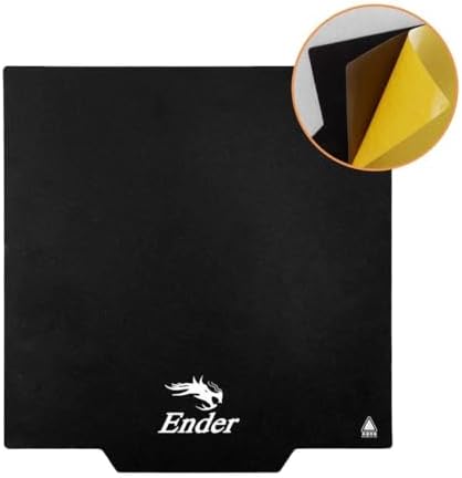 Creality Ender 3 Tray Magnetic Platform 3D Printer Flexible Plate Bed Printing for Ender 3 Pro/Ender 3 V2/Ender 5/CR 20, 235x235mm