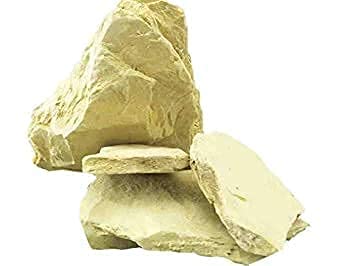 Image of 100% Natural Multani Mitti Stone Form For Face or Hair (Fullers Earth /Calcium Bentonite Clay) (900g)